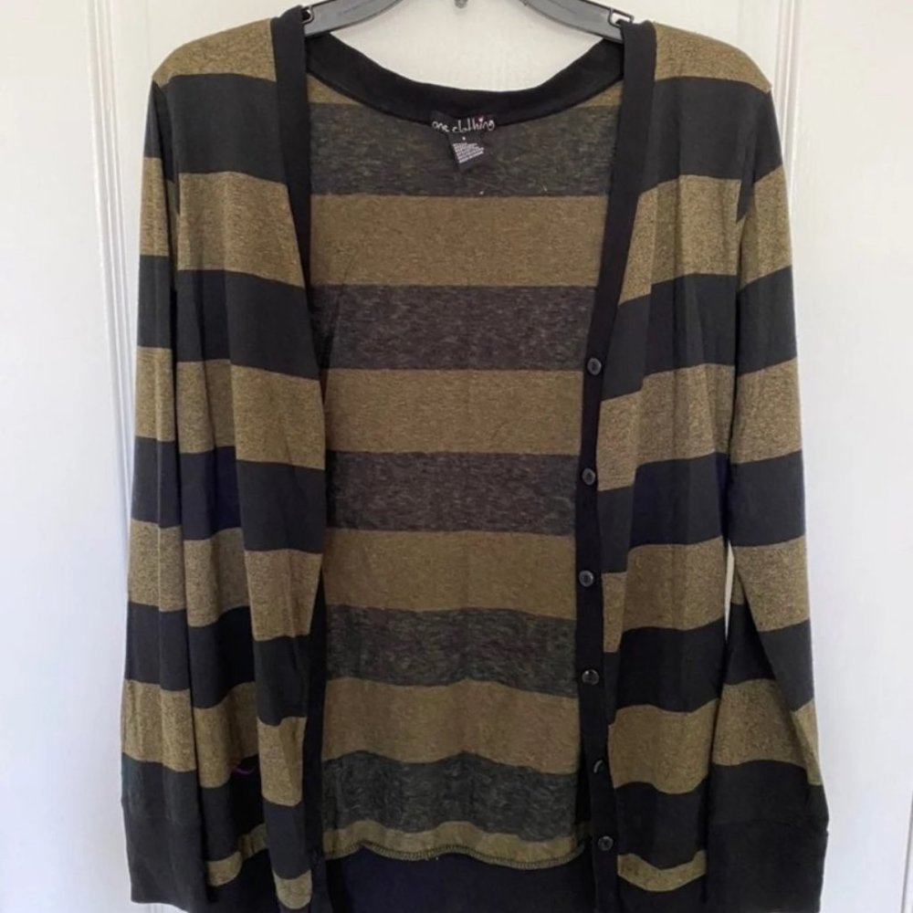 Striped Cardigan